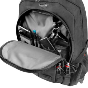 Natec Laptop Backpack Merino NTO-1703 Black, 15.6 “, Shoulder strap, Backpack