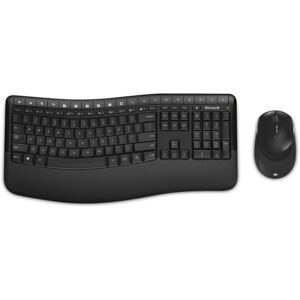 Microsoft Desktop 5050  Keyboard and Mouse Set, Wireless, Mouse included, RU, Numeric...