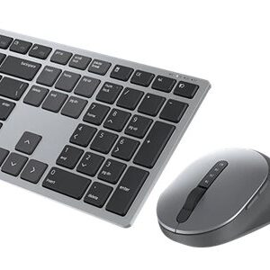 Dell Premier Multi-Device Keyboard and Mouse   KM7321W Wireless, Batteries included,...