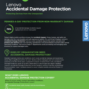 Lenovo Warranty 3Y Accidental Damage Protection One (Valid for computers with 3Y...