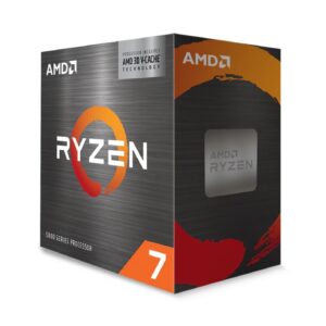 AMD Ryzen 7 5800X3D, 3.4 GHz, AM4, Processor threads 16, Packing Retail, Processor...