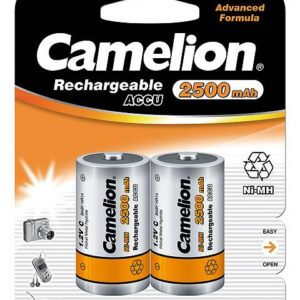 Camelion C/HR14, 2500 mAh, Rechargeable Batteries Ni-MH, 2 pc(s)