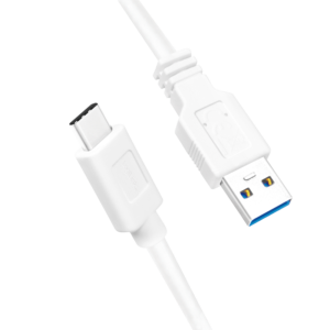 Logilink USB 3.2 Gen 1×1 Cable CU0174 1 m, White, USB-A Male, USB-C Male