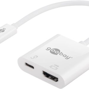 Goobay USB-C HDMI Adapter (4k 60 Hz) 	62110 White