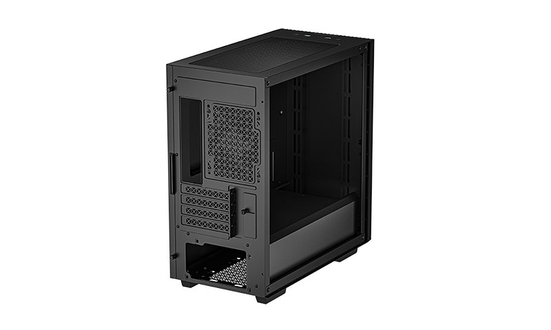 Deepcool Computer Case MATREXX 40 Side window, Black, mATX, 4, Power supply included No, 1 x USB 3.0; 1 x USB 2.0; 1 x Audio, ABS + SPCC + Tempered Glass, 1 × 120 mm DC fan - Image 3