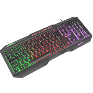 Fury HELLFIRE 2 Gaming keyboard, RGB LED light, RU, Wired, Black