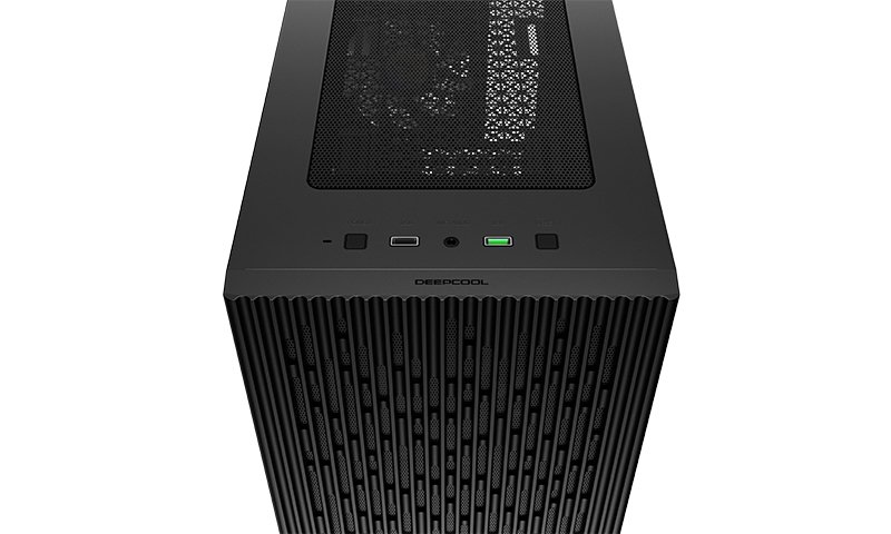 Deepcool Computer Case MATREXX 40 Side window, Black, mATX, 4, Power supply included No, 1 x USB 3.0; 1 x USB 2.0; 1 x Audio, ABS + SPCC + Tempered Glass, 1 × 120 mm DC fan - Image 2