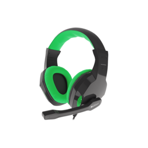 Genesis Gaming Headset, 3.5 mm, ARGON 100, Green/Black, Built-in microphone