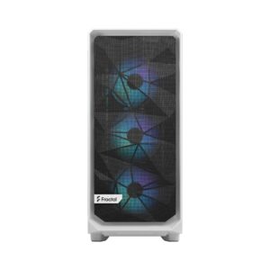 Fractal Design Meshify 2 Compact RGB White TG Clear, Mid-Tower, Power supply included...