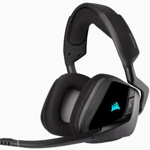 Corsair Wireless Premium Gaming Headset with 7.1 Surround Sound VOID RGB ELITE Built-in...