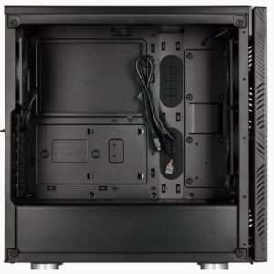 Corsair Airflow Tempered Glass 275R Side window, Black, Mid-Tower, Power supply included...