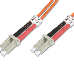 Digitus Patch Cord FO, duplex, LC to LC MM OM2 50/125 µ, 1 m