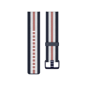 Fitbit  Versa-Lite Woven Hybrid Band, large, navy/pink