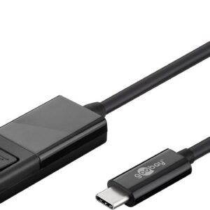 Goobay USB-C- DisplayPort adapter cable (4k 60 Hz) 79295 USB-C male, DisplayPort...