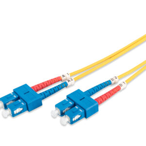 Digitus FO patch cord, duplex, SC to SC SM OS2 09/125 µ, 2 m