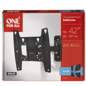ONE For ALL Wall mount, WM 4241, 19-42 “, Turn, Tilt, Maximum weight (capacity)...
