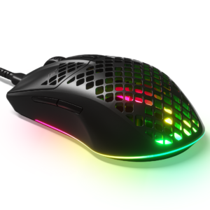 SteelSeries Gaming Mouse Aerox 3 (2022 Edition), Optical, RGB LED light, Onyx, Wired