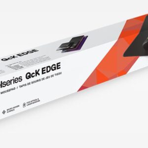 SteelSeries Gaming Mouse Pad, QcK Edge Large, Black
