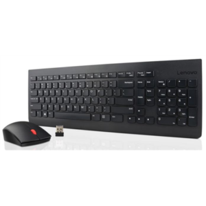 Lenovo Essential Wireless Keyboard and Mouse Combo – Russian Black
