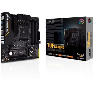 Asus TUF Gaming B450M-Pro II Memory slots 4, Number of SATA connectors 6 x SATA III,...