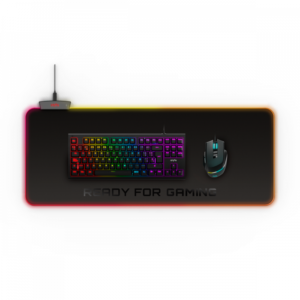Energy Sistem ESG P5 RGB Gaming mouse pad, 800 x 300 x 4 mm, XL-size; LED colours:...