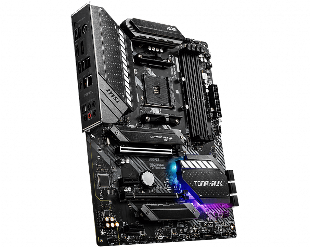 MSI MAG B550 TOMAHAWK Processor family AMD, Processor socket AM4, DDR4, Memory slots 4, Chipset AMD B, ATX - Image 4