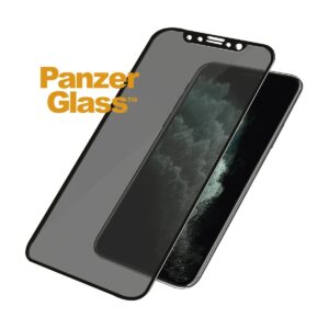 PanzerGlass P2666 Apple, iPhone Xs Max/11 Pro Max, Tempered glass, Black, Case friendly...