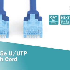 Digitus Patch cord CAT 5e U-UTP, PVC AWG 26/7, 1 m