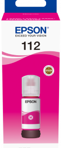 Epson 112 EcoTank Pigment C13T06C34A Ink Bottle, Magenta