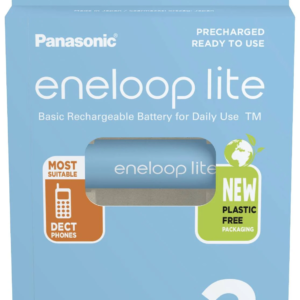 Panasonic Rechargeable Batteries ENELOOP Lite BK-3LCCE/2BE AA, 950 mAh, 2 pc(s)