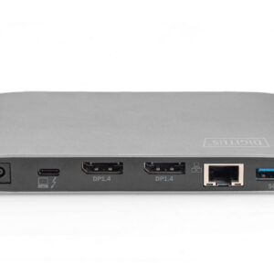 Digitus Universal Docking Station USB 3.0, 7-Port, Travel 2x Video, 3x USB 3.0, 1x...