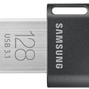 Samsung FIT Plus MUF-128AB/APC 128 GB, USB 3.1, Black/Silver
