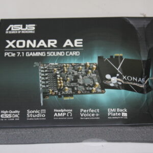 SALE OUT. ASUS XONAR_AE, DAMAGED PACKAGING Asus Xonar AE PCI Express, 7.1 channels