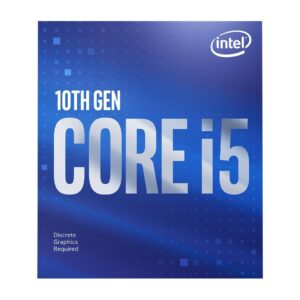 Intel i5-10400F, 2.9 GHz, LGA1200, Processor threads 12, Packing Retail, Processor...