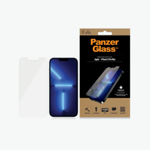 PanzerGlass Clear Screen Protector, Apple, iPhone 13 Pro Max, Tempered glass