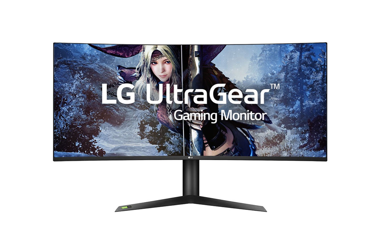 LG Curved Gaming Monitor 38GL950G-B 38 ", IPS, QHD, 21:9, Haze 25%, 3H, 1 ms, 450 cd/m², Black, 3840 x 1600