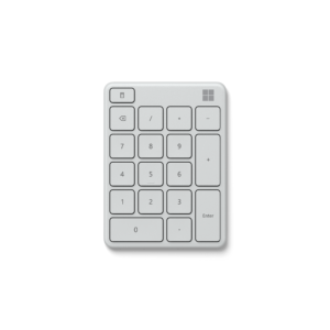 Microsoft Numeric Keypad MS NUMBER PAD Numeric Keypad, Wireless, Batteries included,...