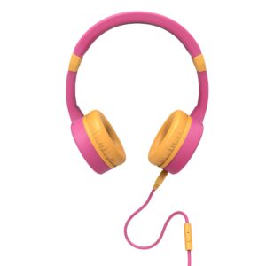 Energy Sistem Lol&Roll Pop Kids Headphones Pink (Music Share, Detachable Cable,...