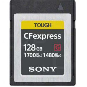 Sony CEBG128.SYM CEB-G Series CFexpress Type B Memory Card – 128GB