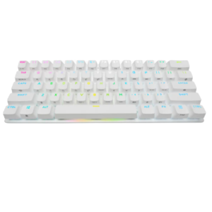 Corsair K70 PRO MINI, Gaming keyboard, RGB LED light, NA, White, Wireless/Wired,...