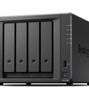Synology 4-Bay  DS923+ Up to 4 HDD/SSD Hot-Swap, Ryzen R1600, Processor frequency...