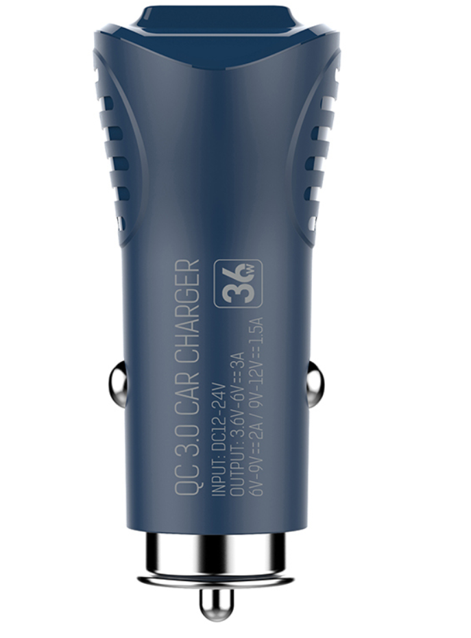 ColorWay Car Charger 2USB Quick Charge 3.0 2xUSB, Fast charging, Blue, 36 W, 3.0 A - Image 7