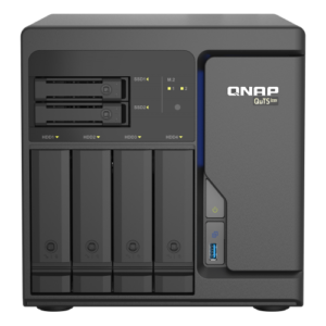 QNAP 6-Bay QuTS hero NAS TS-H686-D1602-8G Up to 6 HDD/SSD Hot-Swap, Xeon D-1602 Dual-Core,...