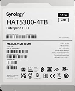 Synology Hard Drive 	HAT5300-4T 7200 RPM, 4000 GB