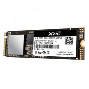 ADATA XPG SX8200 Pro 512 GB, SSD interface M.2 NVME, Write speed 2300 MB/s, Read...