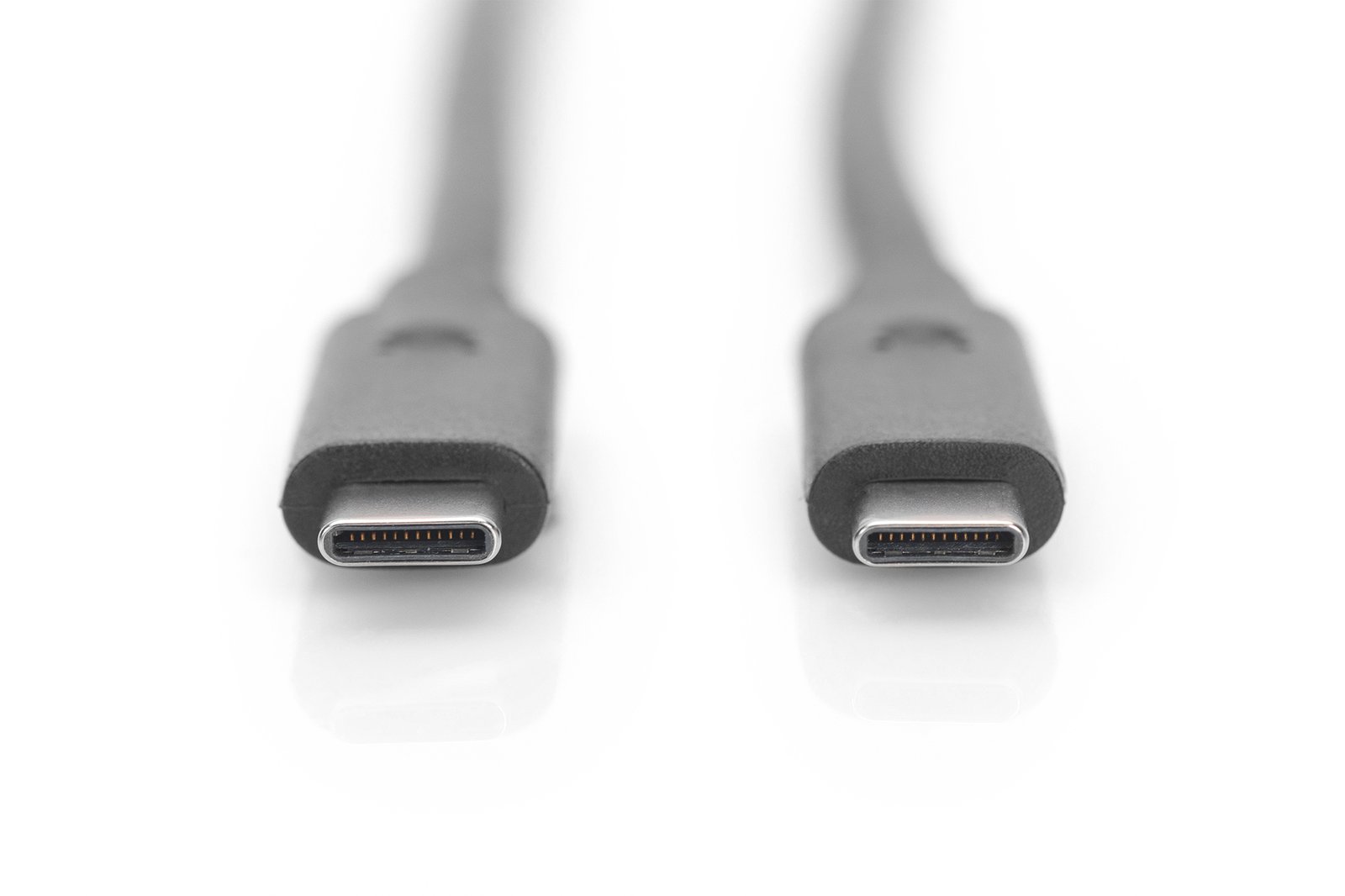 Digitus USB Type-C Connection Cable AK-300139-010-S USB Male 3.1 Gen 2 (Type C), USB Male 3.1 Gen 2 (Type C), Black, 1 m - Image 2