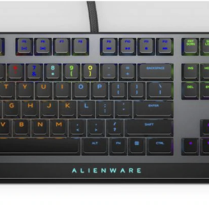 Dell AW510K Mechanical Gaming Keyboard, RGB LED light, EN, Dark Gray, Wired