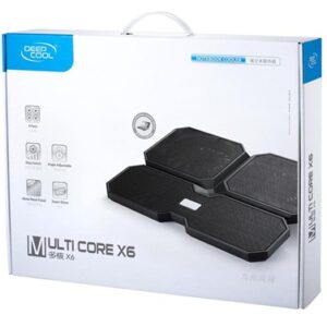 deepcool Multicore x6 Notebook cooler up to 15.6″ 	900g g, 380X295X24mm mm,...