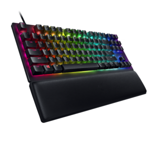 Razer Huntsman V2 Tenkeyless, Optical Gaming Keyboard, RGB LED light, US, Black,...