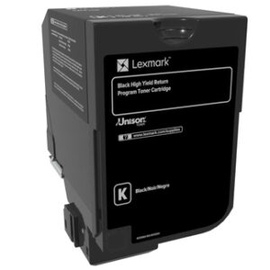 Lexmark 20K Black Return Program Toner Cartridge (CS720, CS725) Lexmark